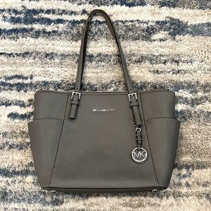 Grey Michael Kors Purse